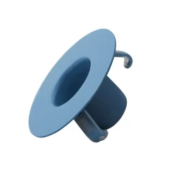 Design Letters -kynttilänjalka maljakkoon & espressokuppiin, Sininen