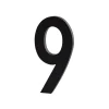 Design Letters numerot alumiini 50 mm, 9
