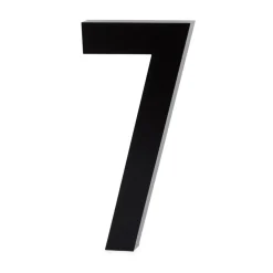 Design Letters numerot alumiini 100 mm, 7