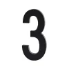 Design Letters numerot alumiini 50 mm, 3