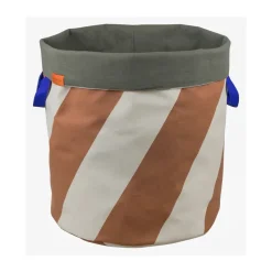 Diagonaalinen pyykkikori Ø40x50 cm, Tiili hiekka