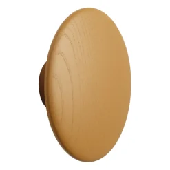 Dots wood -koukku burnt orange, Ø 17 cm