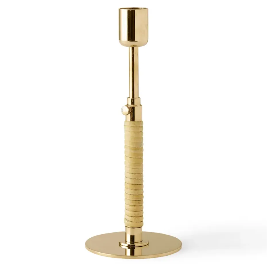 Duca kynttilänjalka, Kiiltävä messinki