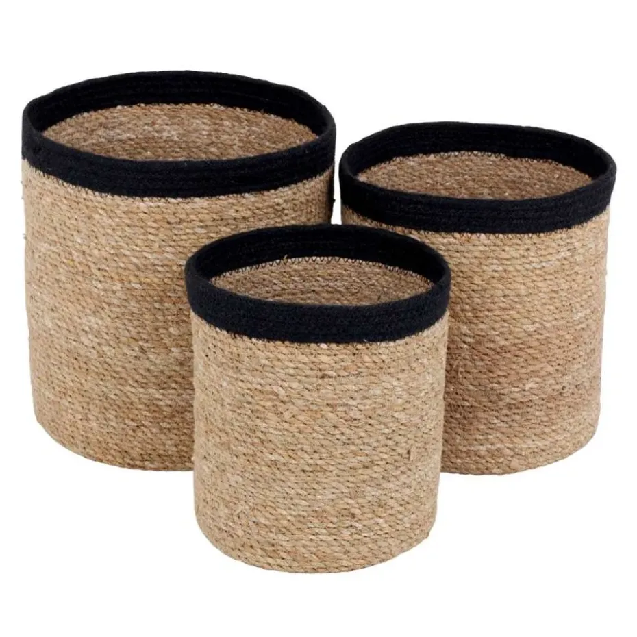 Emil kori meriruoho cylinder large 3 kpl, Musta