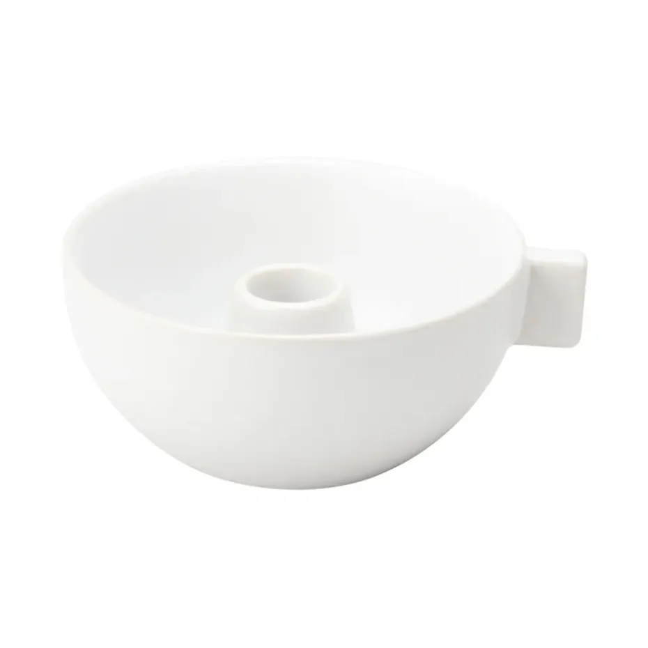 Ernst kynttiläkulho, Ø 12 cm, Valkoinen