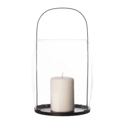 Ernst kynttilälyhty-lyhty Ø16x30 cm, Musta