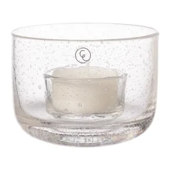 Ernst lasinen kynttilälyhty, Ø8x6 cm