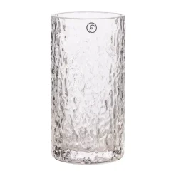 Ernst maljakko/kynttilälyhty kuvioitu, Kirkas, Ø5,3x11,3 cm