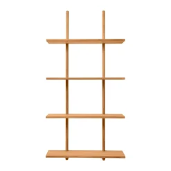 Essence seinähylly, Öljytty Nature Oak, 70×25×140 cm