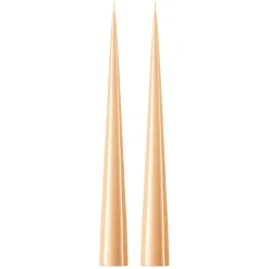 ester & erik -kartiokynttilä 37 cm, 2-pakkaus lakattu, Melon sorbet 19-0