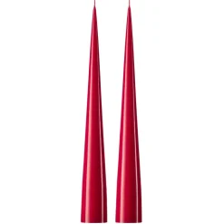 ester & erik -kartiokynttilä 37 cm, 2-pakkaus lakattu, Winter berry 36-0