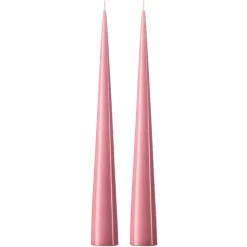 ester & erik -kartiokynttilä 37 cm, 2-pakkaus lakattu, Old rose 39-0