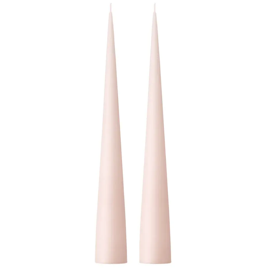 ester & erik -kartiokynttilä 37 cm, 2-pakkaus matta, Rosewater 51