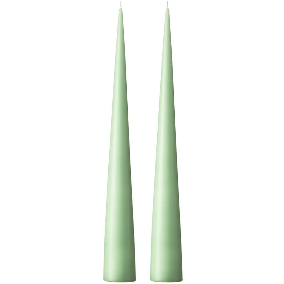 ester & erik -kartiokynttilä 37 cm, 2-pakkaus matta, Eucalyptus 66