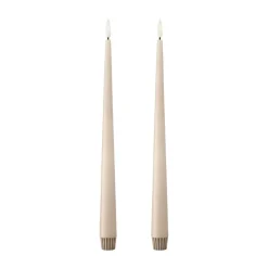 ester & erik kruunukynttilä LED 2 kpl, 11 Ice Latte , 30 cm