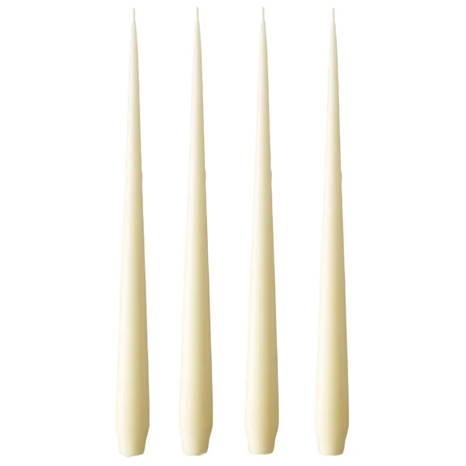 ester & erik -kynttilä, 4-pakkaus matta, Buttermilk 17, 42 cm