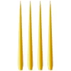 ester & erik -kynttilä, 4-pakkaus lakattu, dark Lemon drop 15/2-0, 42 cm