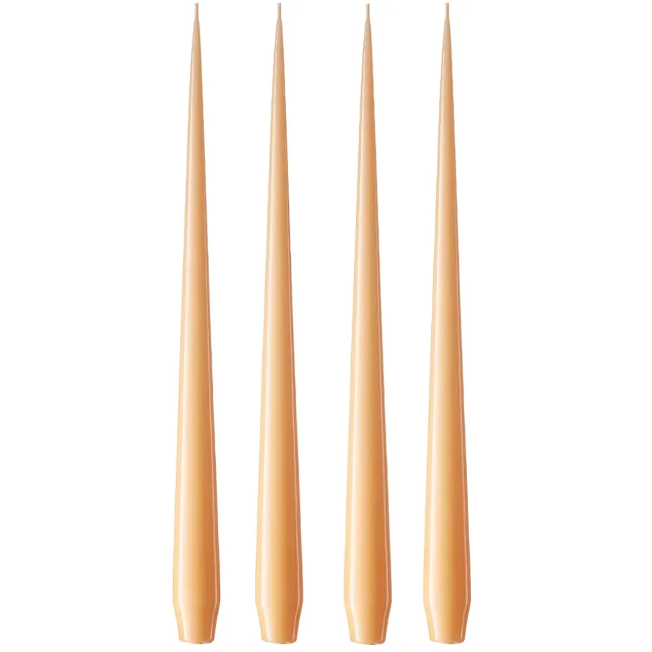 ester & erik -kynttilä, 4-pakkaus lakattu, dark Melon sorbet 19/2-0, 32 cm