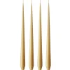 ester & erik -kynttilä, 4-pakkaus matta, beige 14/2, 32 cm