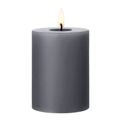 ester & erik LED-pöytäkynttilä, 74 Dark Slate, 10 cm