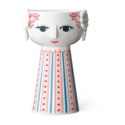 Eva kynttilänjalka 14 cm, Punainen