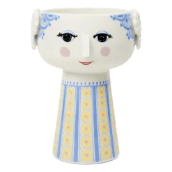 Eva maljakko 18,5 cm, Sininen-sininen