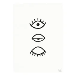 Eye Eye juliste, 50x70 cm