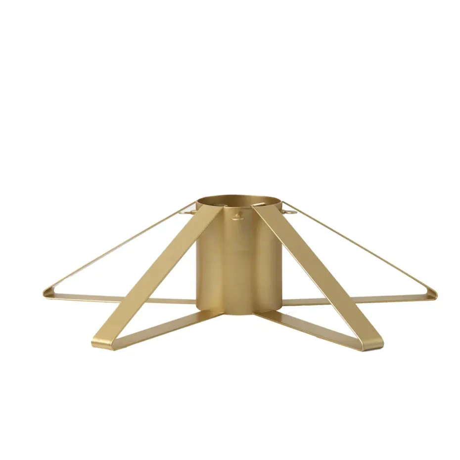 Ferm Living joulukuusenjalka, messinki