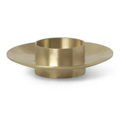 Ferm Living kynttilänpidike, brass