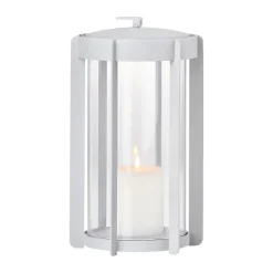 Firefly Lanterna kynttilälyhty 25 cm, Soft Grey