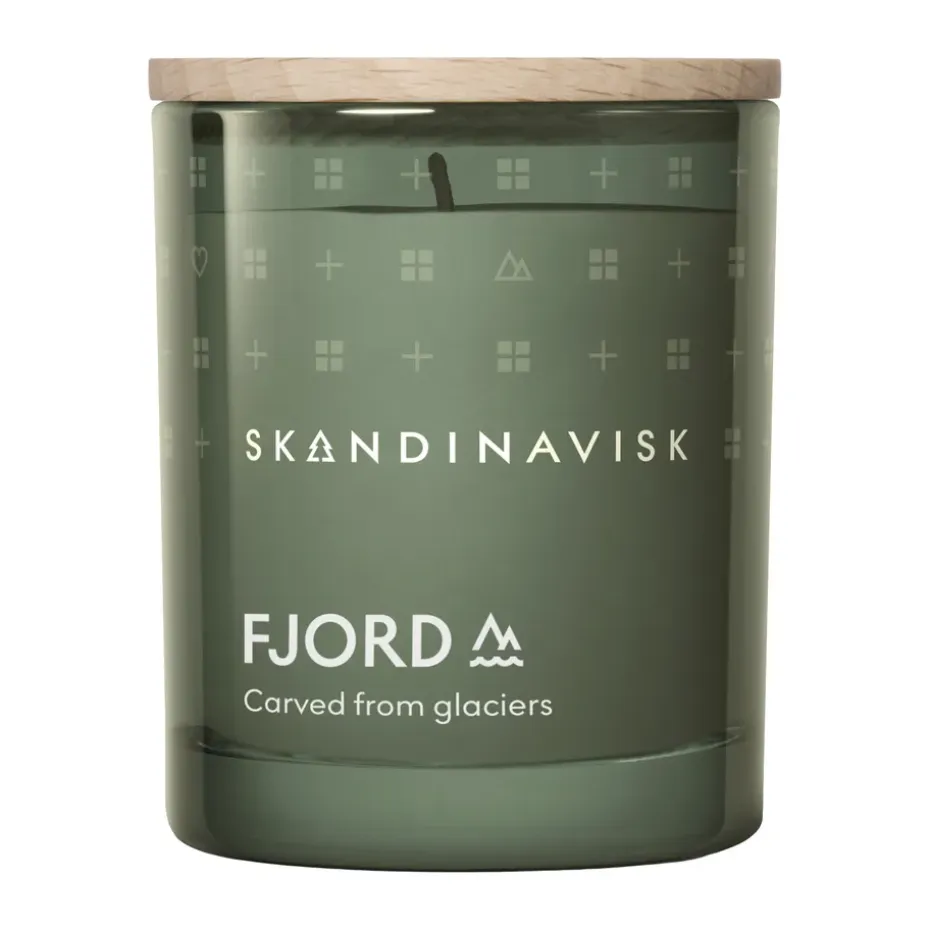 Fjord tuoksukynttilä kannella, 65 g