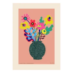 Flower Studies 02 (Kesä) -juliste, 30 x 40 cm