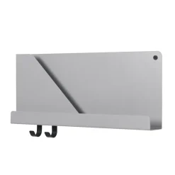 Folded hylly pieni, Harmaa