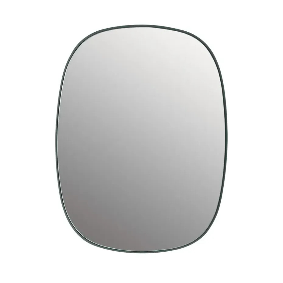 Framed peili, Dark green, 59x44 cm