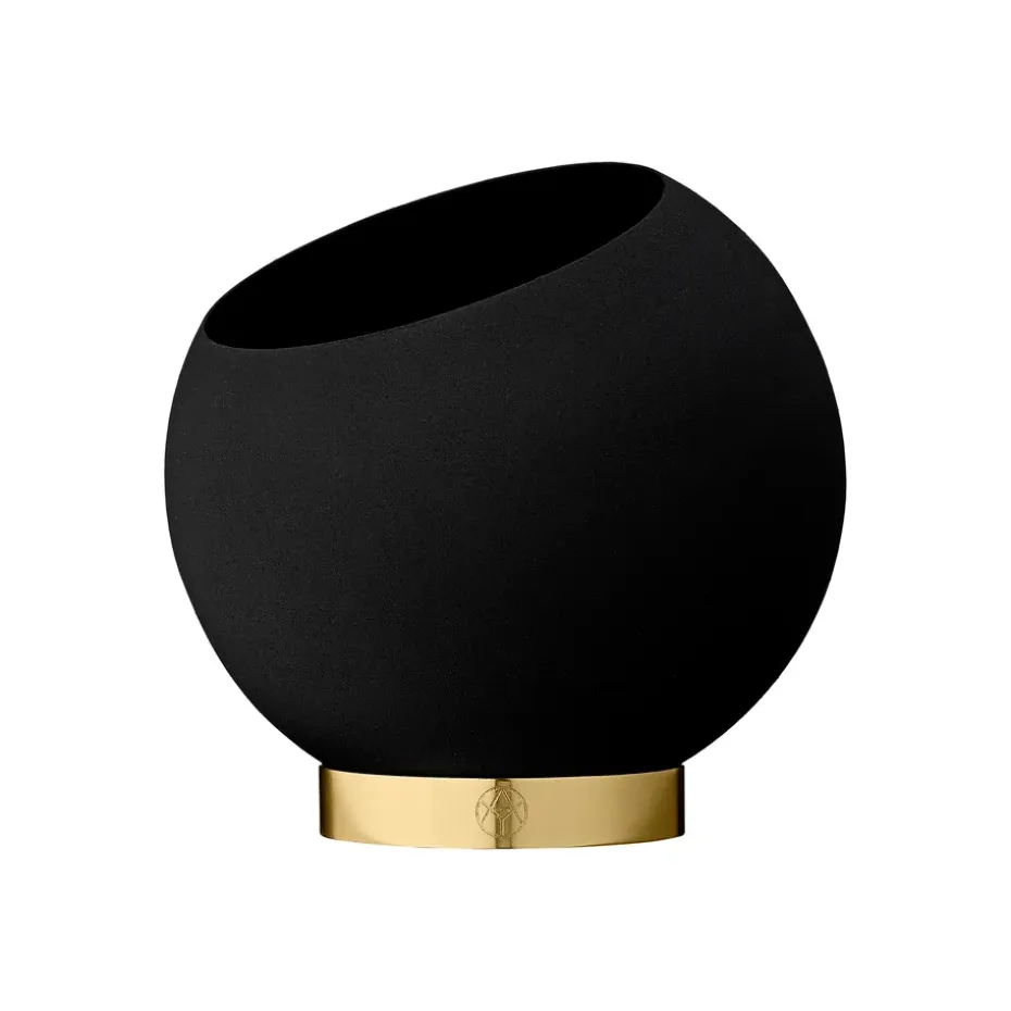 Globe kukkaruukku Ø 17 cm, Black