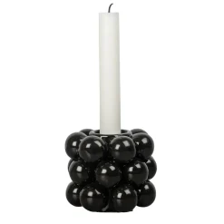 Globe kynttilänjalka 8,5 cm, Musta