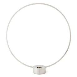 Gloria kynttilänjalka, pieni, nikkeli