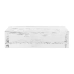 Gradia kynttilänjalka square 16x16 cm, Clear