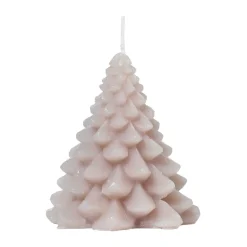 Granny Christmas tree kynttilä Ø9x10 cm, Liinavaate