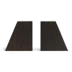 Grooves kirjatuki 2-pakkaus, Mahogany dark brown