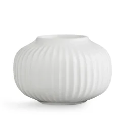 Hammershøi lämpökynttilänjalka keskikokoinen, valkoinen