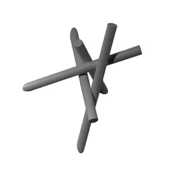 Hayman vaateripustin, harmaa