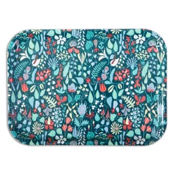 Herbarium sininen tarjotin, 36x28 cm