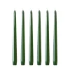 Herrgårdsljus kynttilät 30 cm 6-pakkaus, Tummanvihreä