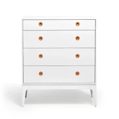 Höllviken lipasto, vaaleanharmaa, 4 laatikkoa