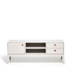 Höllviken mediapöytä, vaaleanharmaa