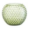 Hobnail Globe maljakko 24 cm, Olivegreen