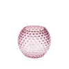 Hobnail Globe maljakko 18 cm, Rosa