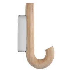 Hook koukku mini 13,3 cm, Tammi-kromi