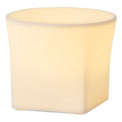 Ignus LED-kynttilä 8 cm, Luunvalkoinen